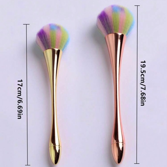 2 Piece Large Kabuki Powder & Liquid MakeUp Brush Set *NEW* - Picture 6 of 7